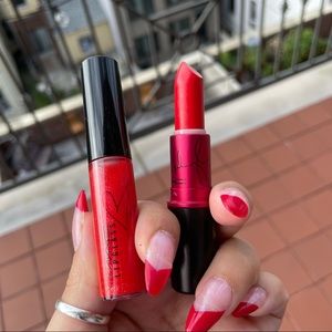MAC Viva Glam Miley Cyrus 2 Lipstick and Lipglass